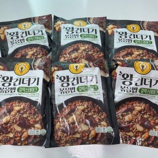 한성기업 무볼레 왕건더기 볶음밥 갈릭스테이크 — 2.5점을 준 리뷰어가 2021년 10월 올린 사용 사진