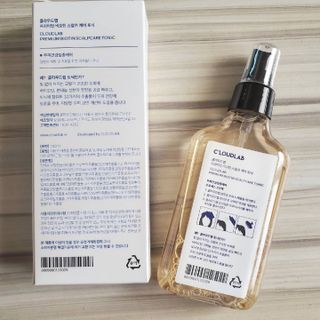 클라우드랩 프리미엄 비오틴 스칼프 케어 토닉 — 4점을 준 리뷰어가 2021년 5월 올린 사용 사진