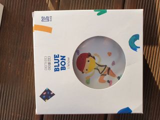 [블루 본 아이노우] 유아용 컬러마스크 40 PCS SET 2중 택 1 — 5점을 준 리뷰어가 2021년 5월 올린 사용 사진