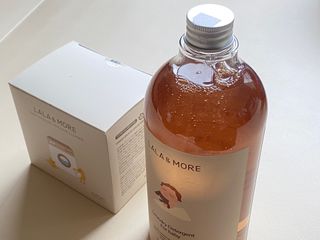 라라앤모어 유아 액체세제+세탁기클리너 — 3점을 준 리뷰어가 2022년 3월 올린 사용 사진