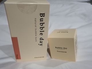 버블데이 아로마/과일 거품 입욕제 — 4점을 준 리뷰어가 2021년 7월 올린 사용 사진