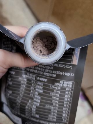 일일하우 슬리밍 플랜B 고소한 귀리맛, 진한 카카오맛 (체중조절식) — 5점을 준 리뷰어가 2023년 8월 올린 사용 사진