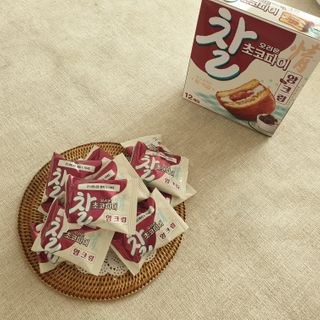 찰초코파이 앙크림 찰 초코파이 정 앙크림 — 5점을 준 리뷰어가 2020년 12월 올린 사용 사진