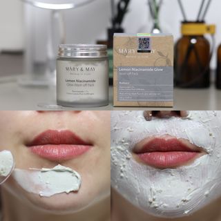 마리엔메이 레몬 나이아신아마이드 글로우 워시오프 마스크팩 125g — 4.5점을 준 리뷰어가 2022년 4월 올린 사용 사진