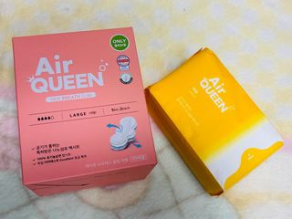 에어퀸 뉴브레스 유기농 생리대 4종 (팬티라이너 20P + 중형 10P + 대형 10P + 오버나이트 8P)_체험단 2차 — 5점을 준 리뷰어가 2024년 11월 올린 사용 사진