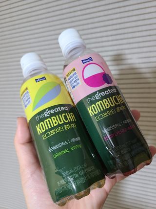 더그레잇티 콤부차 300ml *12개입 (오리지널 6개+베리리치 6개) — 5점을 준 리뷰어가 2022년 7월 올린 사용 사진