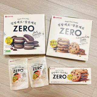 ZERO (초콜릿 칩 쿠키, 카카오 케이크, 후르츠 젤리, 아이스 콜라, 아이스 초코바) — 4.5점을 준 리뷰어가 2022년 6월 올린 사용 사진