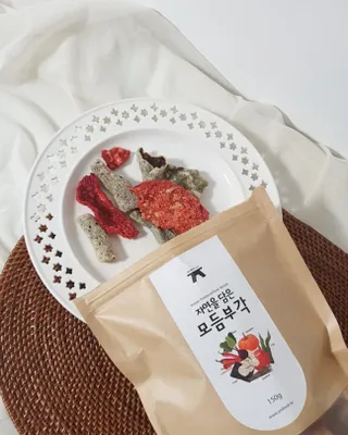자연을담은모듬부각 — 5점을 준 리뷰어가 2022년 1월 올린 사용 사진