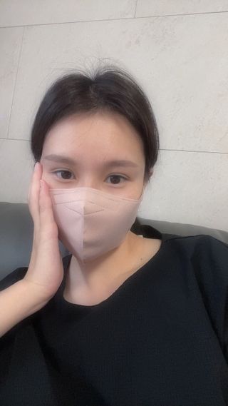 [애니가드] 셋업 메베마스크라이트  (대형 4컬러 + 중형 4컬러) — 5점을 준 리뷰어가 2022년 7월 올린 사용 사진