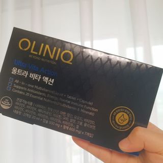 올리닉 울트라비타액션 — 5점을 준 리뷰어가 2021년 8월 올린 사용 사진