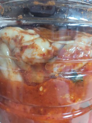 셰프애찬 별미김치 굴겉절이 1kg — 5점을 준 리뷰어가 2022년 12월 올린 사용 사진