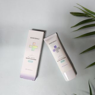 바노바기 코스메틱 바노바기 밀크씨슬 리페어 시카 폼 클렌저 플러스 120ml + 선스크린 플러스 50ml — 5점을 준 리뷰어가 2023년 8월 올린 사용 사진