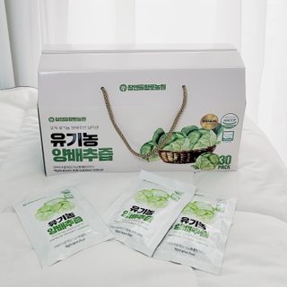 참앤들황토농원 국내산 유기농 양배추를 그대로 담은,  유기농 양배추즙  80ml X 30포 1박스 — 5점을 준 리뷰어가 2023년 4월 올린 사용 사진