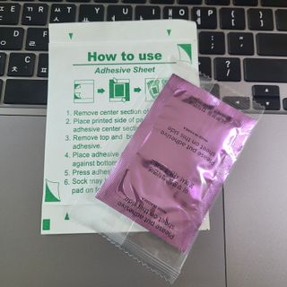 [레제르] 아로마 수액패치 발패치 10매입 - 라벤더향/유칼립투스향/대나무향 — 5점을 준 리뷰어가 2022년 2월 올린 사용 사진