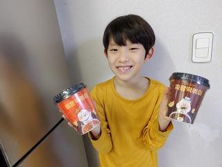 유비쿡 컵떡볶이 매운컵떡볶이2개/ 짜장컵떡볶이 2개  총 4개세트 — 5점을 준 리뷰어가 2021년 3월 올린 사용 사진