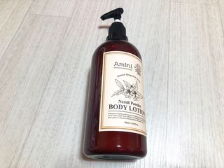 아미니 플라워테라피 바디로션  500ml 시리즈 — 5점을 준 리뷰어가 2021년 1월 올린 사용 사진