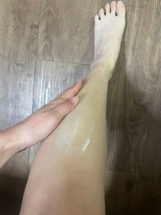 ★스마트 스토어 [올바이오] 더마크림 라이트 크림 130ml 저자극 보습 가려움개선 — 5점을 준 리뷰어가 2024년 12월 올린 사용 사진