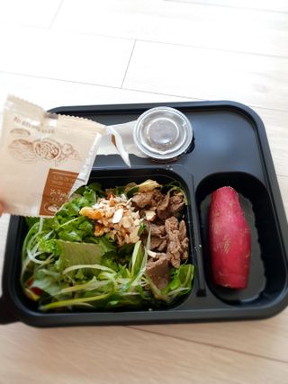 참살이도시락 작심삼일 샐러드도시락 3개 맛보기 새벽배송 또는 택배배송 — 5점을 준 리뷰어가 2021년 9월 올린 사용 사진