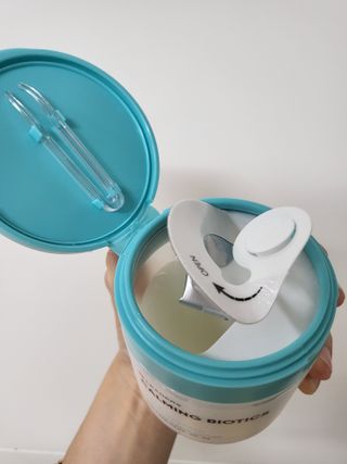 리더스코스메틱 리더스 카밍 바이오틱스 퀵 수딩 패드 — 5점을 준 리뷰어가 2022년 6월 올린 사용 사진