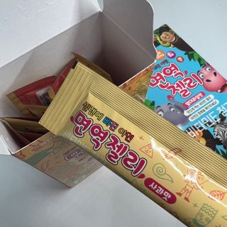 다나음 셀렌에 빠진 아연면역젤리 열대과일맛+사과맛 — 4.5점을 준 리뷰어가 2023년 8월 올린 사용 사진