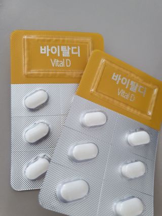 뉴트리션팩토리 비타프렙 바이탈디 비타민D 500mg — 5점을 준 리뷰어가 2021년 7월 올린 사용 사진