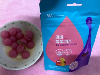 푸름웰니스 라바 쑥쑥구미 36g — 5점을 준 리뷰어가 2022년 3월 올린 사용 사진