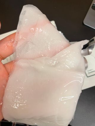 태그스킨 4스텝 주름개선 피부미백 영양 마스크팩 3개 세트(최신버전) — 5점을 준 리뷰어가 2022년 6월 올린 사용 사진