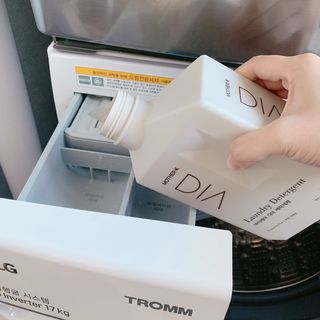 마더케이 디아 프리미엄 아기세제&섬유유연제 — 4.5점을 준 리뷰어가 2021년 11월 올린 사용 사진