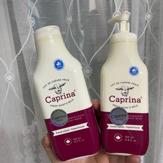 카프리나 산양밀크 모이스춰라이징 바디로션 350ml(오리지널향) — 5점을 준 리뷰어가 2023년 4월 올린 사용 사진