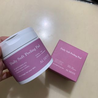 알덴테 데일리소프트필링패드 / 포어딥필링패드 택 1일 — 5점을 준 리뷰어가 2021년 7월 올린 사용 사진