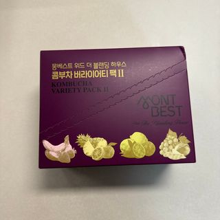 [몽베스트] 위드 더 블랜딩 하우스 콤부차 _ 버라이어티팩II — 5점을 준 리뷰어가 2024년 3월 올린 사용 사진