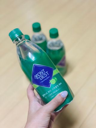 몽베스트 Montbest with Sparkling water Lime20병 — 5점을 준 리뷰어가 2021년 10월 올린 사용 사진