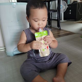 [몸엔용] 우리 아이 건강간식, 달콤한 녹용곤약젤리 디어팡 4종 — 5점을 준 리뷰어가 2021년 8월 올린 사용 사진