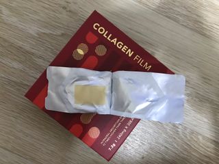 프리마인 귀족의 콜라겐, 92배 흡수율. 럭셔리 프리미엄 셀라브 콜라겐필름 30매 — 3.5점을 준 리뷰어가 2021년 11월 올린 사용 사진