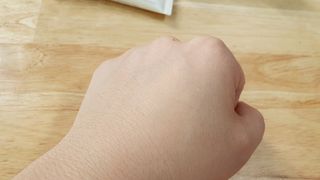 [후르디아] 끈적임 없는 착한성분 비건  핸드크림 3종 — 4점을 준 리뷰어가 2021년 11월 올린 사용 사진
