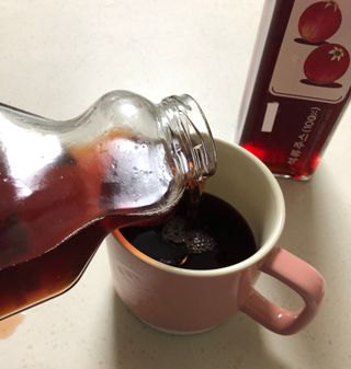 [바이윙클] 페르시아 유기농 석류 착즙주스 750ml 2병 + 선물박스 세트 — 5점을 준 리뷰어가 2022년 3월 올린 사용 사진