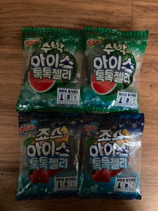 롯데제과 죠스바 아이스 톡톡 젤리 — 5점을 준 리뷰어가 2021년 10월 올린 사용 사진