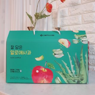 서울약사신협 잘 담은 알로애사과_70ml x 30포 — 5점을 준 리뷰어가 2021년 9월 올린 사용 사진