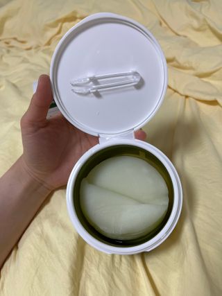 랑벨 랑바이오 블랙 시카 퀵 패드 100매 (3초 쿨링/3분 흡수, 블랙비 프로폴리스/시카 4종 함유, 대용량) — 5점을 준 리뷰어가 2022년 5월 올린 사용 사진
