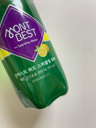 몽베스트 Montbest with Sparkling water Lemon OR Lime 20병(랜덤) — 5점을 준 리뷰어가 2022년 8월 올린 사용 사진