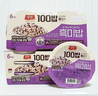 [구매평]양반 동원 양반 100밥 흑미밥, 130g, 12개 — 5점을 준 리뷰어가 2025년 5월 올린 사용 사진