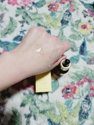스킨큐어 산다화 비타민c 화이트닝 에센스 30ml — 4점을 준 리뷰어가 2022년 3월 올린 사용 사진
