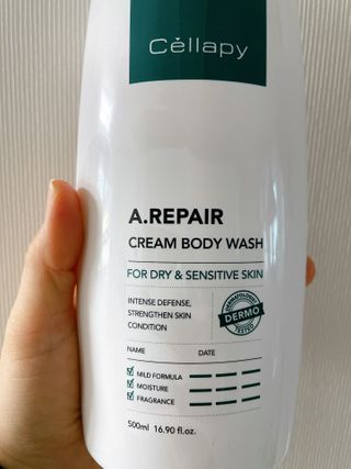 셀라피 에이리페어 크림 바디 워시 2세대 500ml — 5점을 준 리뷰어가 2021년 1월 올린 사용 사진