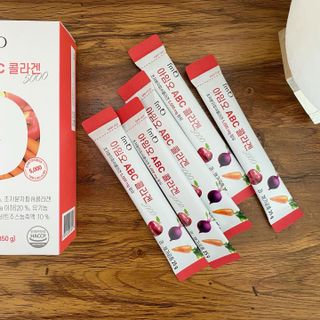 아임오 ABC 콜라겐 젤리 14포 — 5점을 준 리뷰어가 2021년 7월 올린 사용 사진