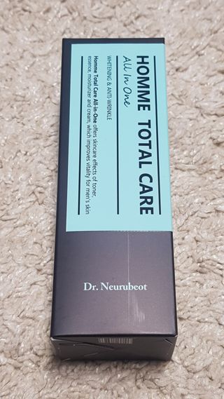 Dr.느루벗 느루벗 옴므 토탈 케어 올인원 118ml 남자 남성 스킨 로션 에센스 크림 화장품 — 5점을 준 리뷰어가 2021년 3월 올린 사용 사진