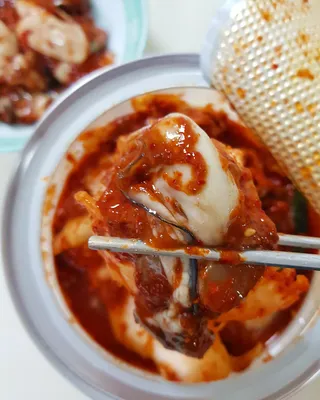셰프애찬 별미김치 굴겉절이 1kg — 5점을 준 리뷰어가 2022년 11월 올린 사용 사진