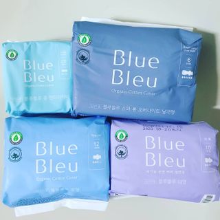 블루블루 유기농 순면 커버 생리대 — 5점을 준 리뷰어가 2021년 1월 올린 사용 사진