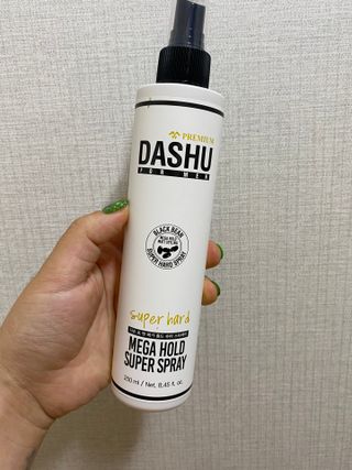 다슈코리아 다슈 포 맨 프리미엄 메가 홀드 슈퍼 스프레이 250ml — 5점을 준 리뷰어가 2021년 5월 올린 사용 사진