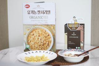 씨알푸드 유기농 쌀 시리얼 390g + 갓 구운 유기농 발아통곡물 150g — 5점을 준 리뷰어가 2022년 1월 올린 사용 사진