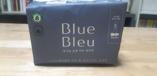 블루블루 유기농 순면 커버 생리대 — 5점을 준 리뷰어가 2021년 1월 올린 사용 사진